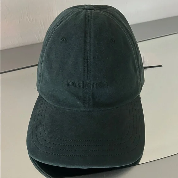 🆕 LULULEMON Classic Ball Cap *Wash Rainforest Green NWT Size L/XL - Picture 2 of 16